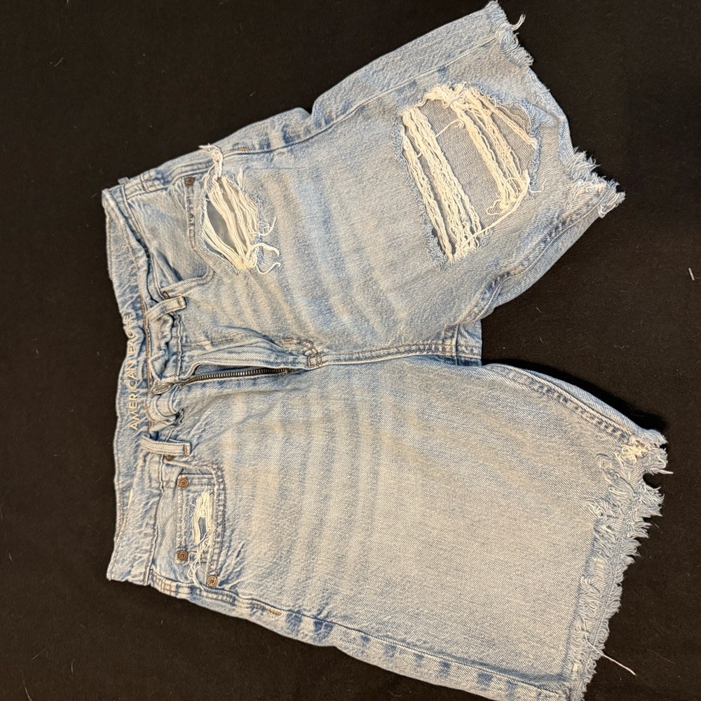 American Eagle Outfitters Light Blue Denim Shorts